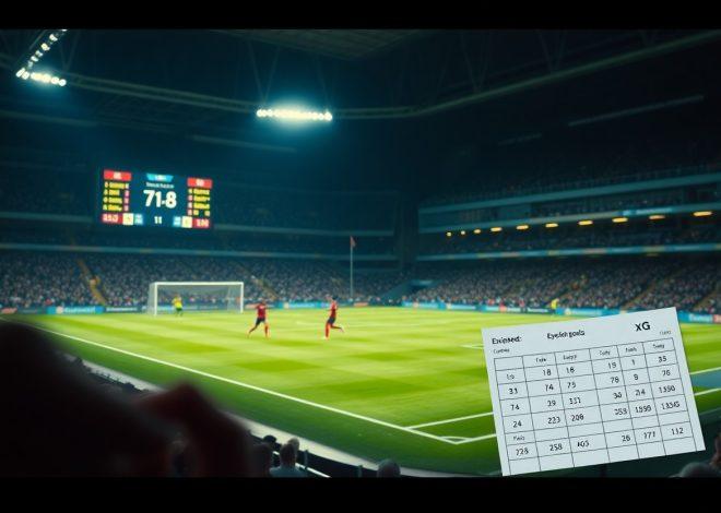 The Importance of Expected Goals (xG) in Football Betting