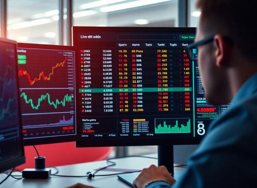 The Role Of Data And Algorithms In Shaping Live Betting Odds
