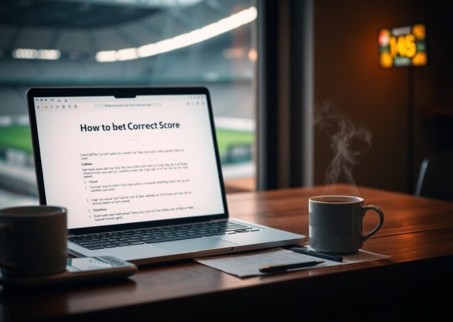 How To Bet On The Correct Score: A Complete Beginner&rsquo;s Guide