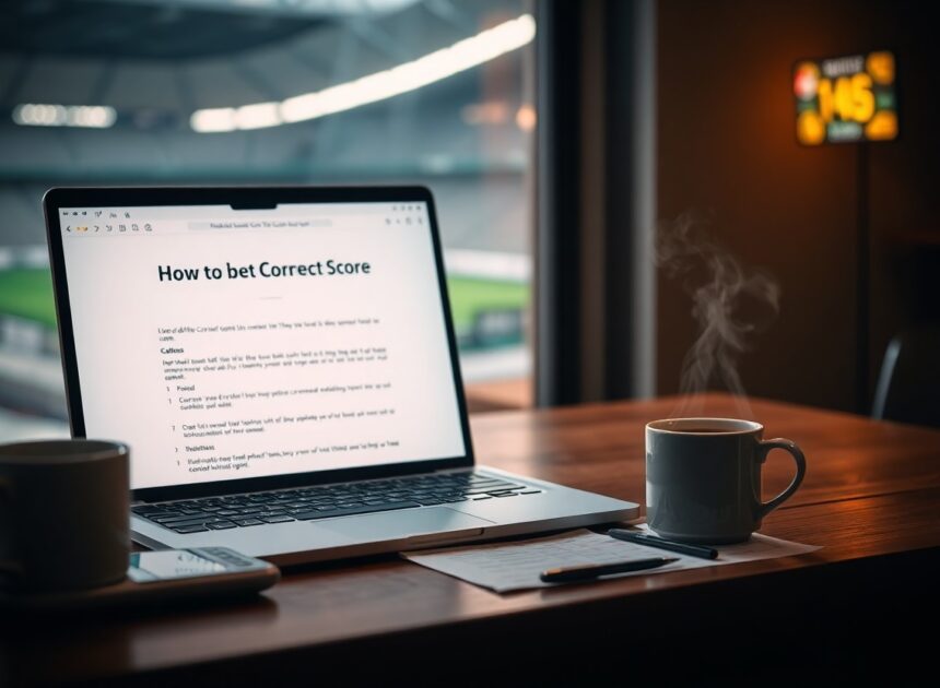 How To Bet On The Correct Score: A Complete Beginner&rsquo;s Guide