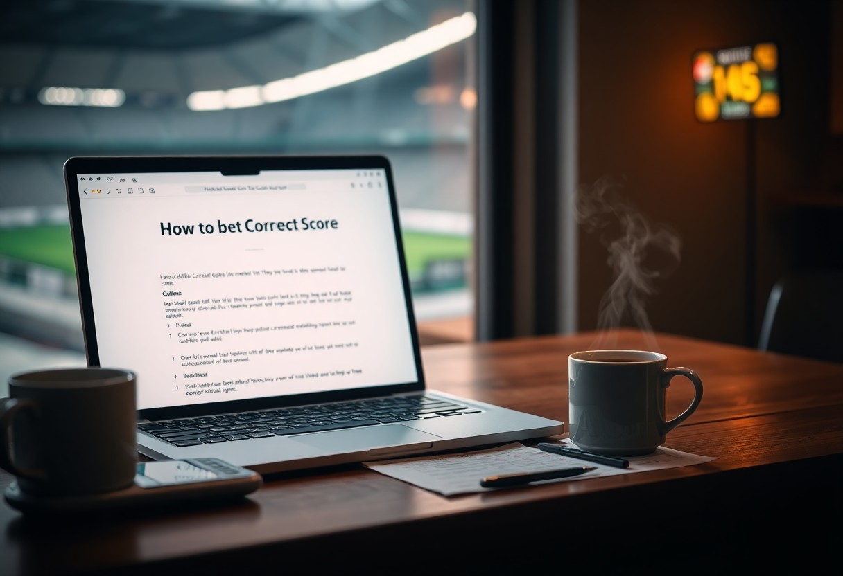 How To Bet On The Correct Score: A Complete Beginner’s Guide