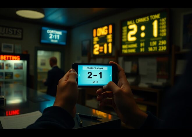 Correct Score Betting Explained: Odds, Strategies, And Examples