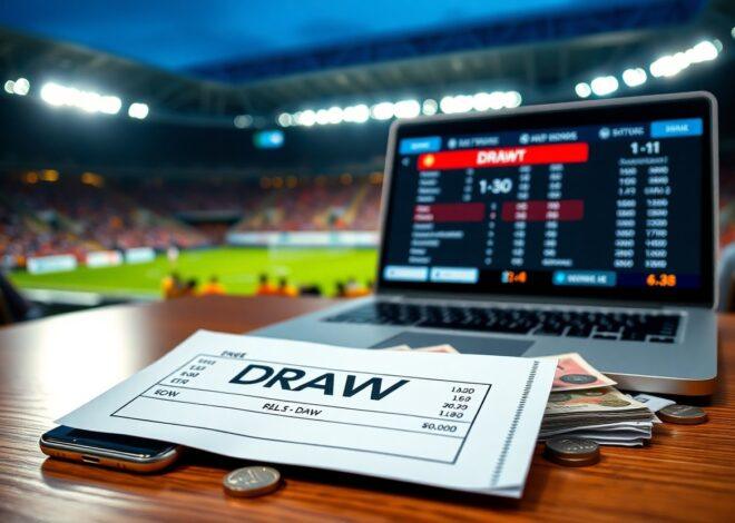 Betting On A Draw: What Every Smart Punter Should Know Before Wagering?